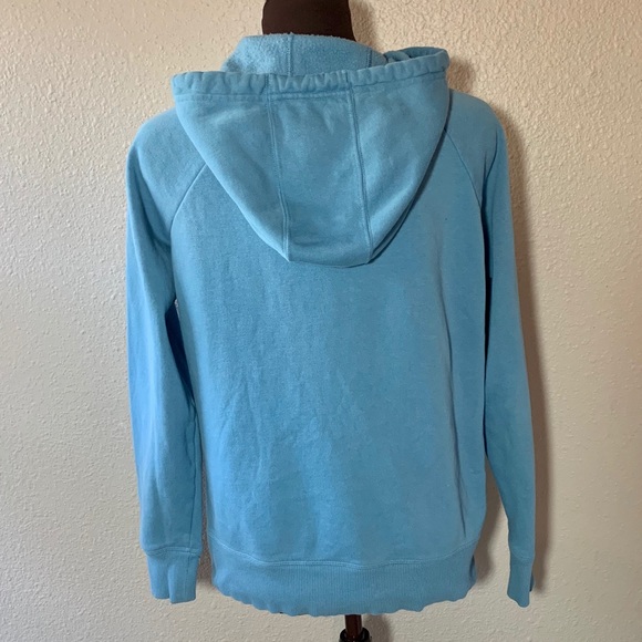 Under Armour Powdered Blue Pullover Hoodie size SM - Picture 2 of 3